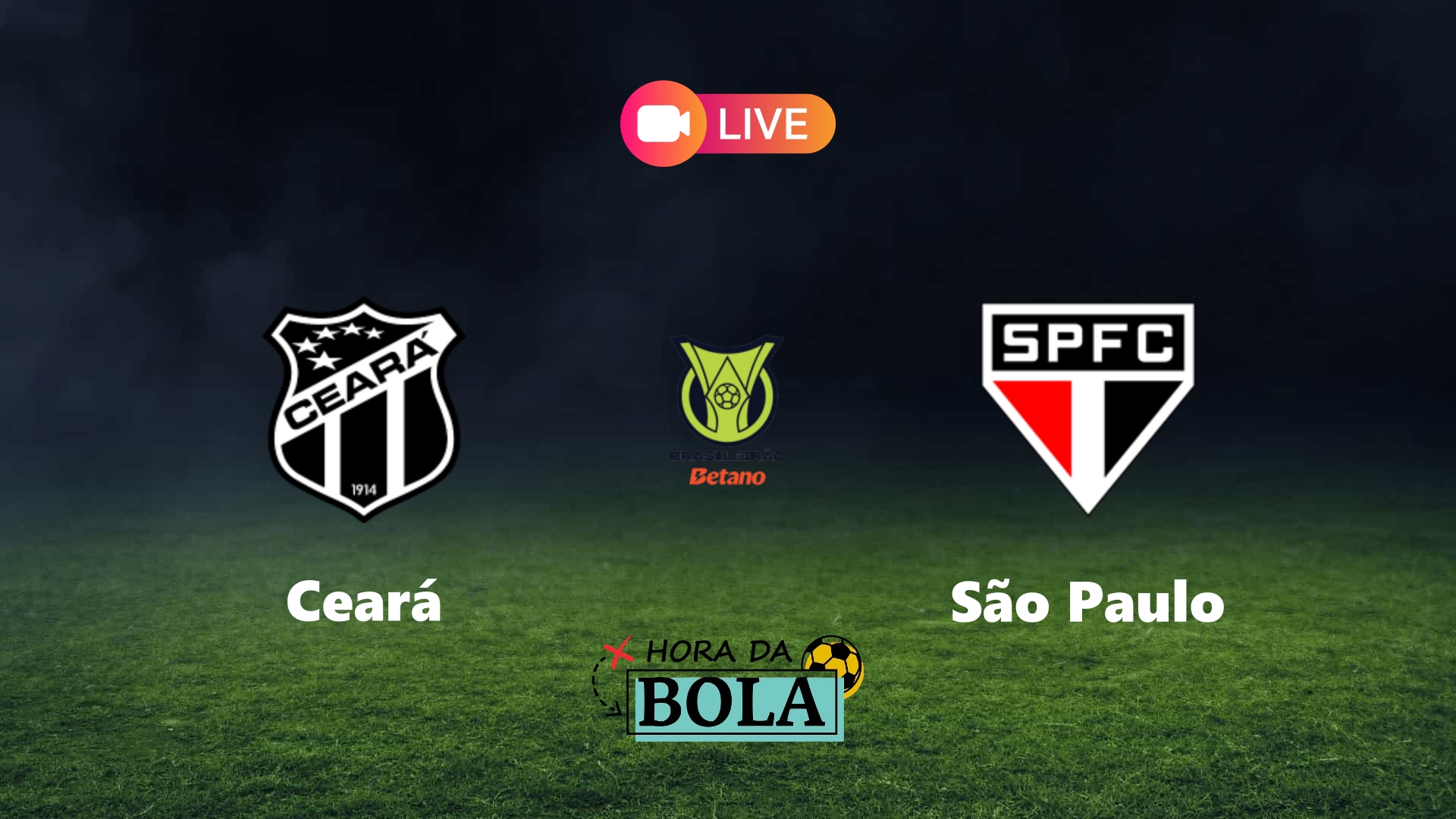 Ceará x São Paulo: Onde assistir ao vivo